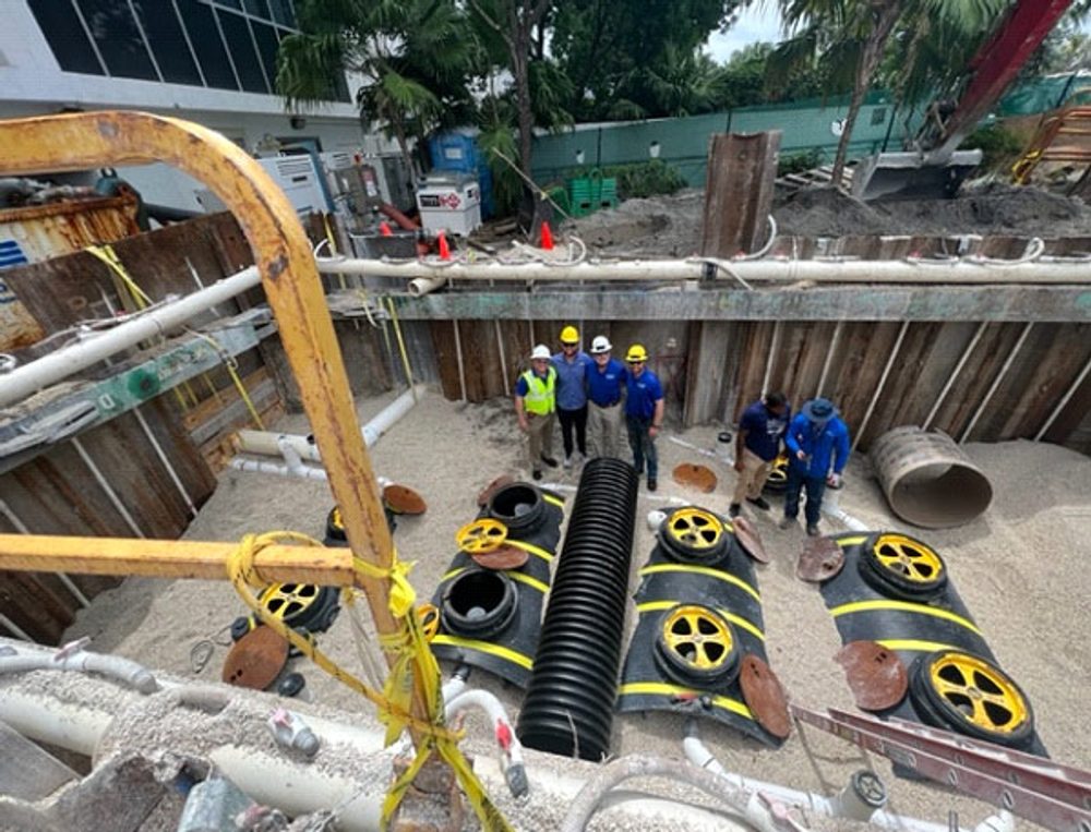 Grease trap installation in Miami